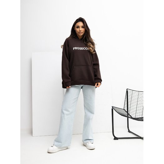 Bluza-RV-BL-A1034.26-ciemny brązowy 1