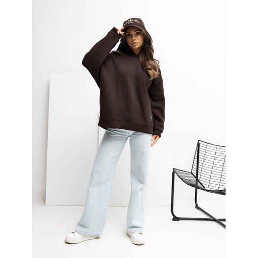 Bluza-RV-BL-A1037.12-ciemny brązowy