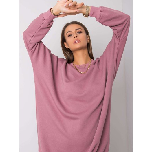 Sukienka-RV-SK-6019.67-ciemny różowy