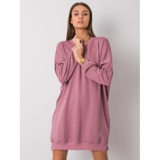 Sukienka-RV-SK-6019.67-ciemny różowy 3