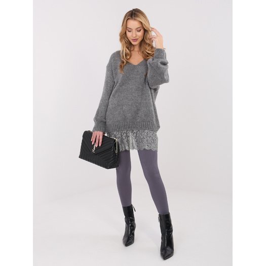 Sweter-IN-SW-33681.05P-ciemny szary 1