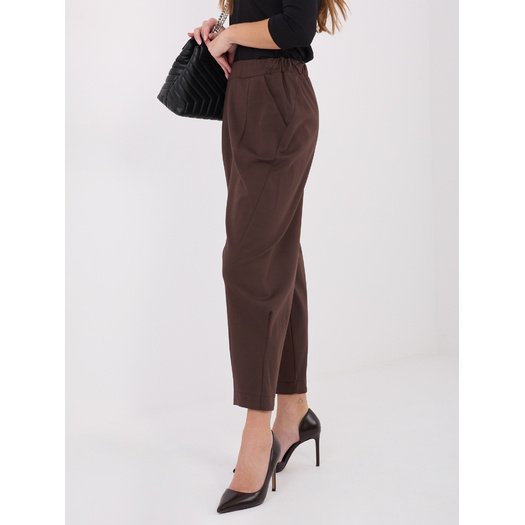 Spodnie-IT-SP-FL8557.46-brązowy 2