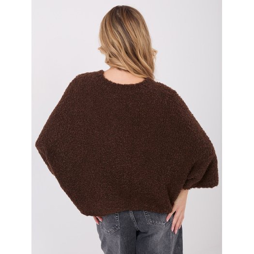 Sweter-CH-SW-72996.26-ciemny brązowy 3