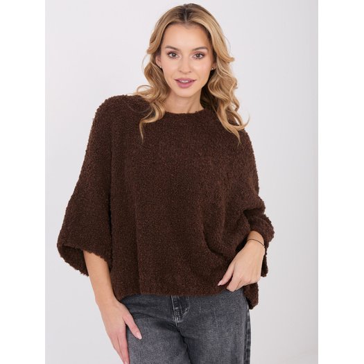 Sweter-CH-SW-72996.26-ciemny brązowy 4