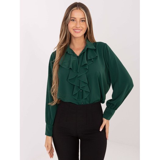 Koszula-IT-KS-26967.28-ciemny zielony 2