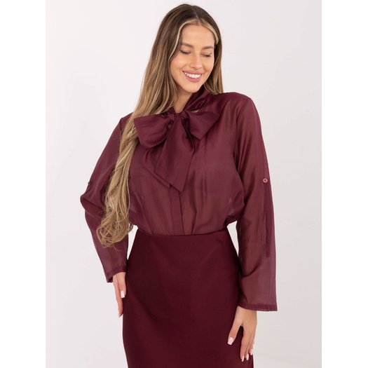 Koszula-IT-KS-28978.22-bordowy 4