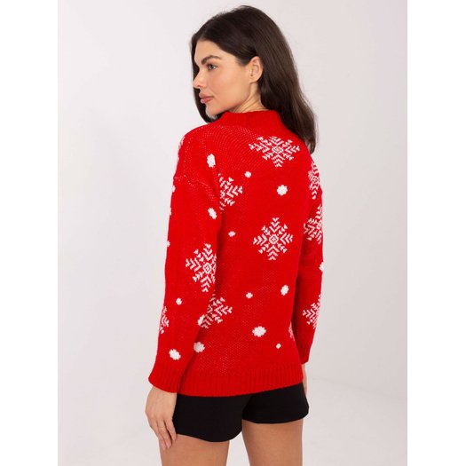 Sweter-MI-SW-19137.52-czerwony 4