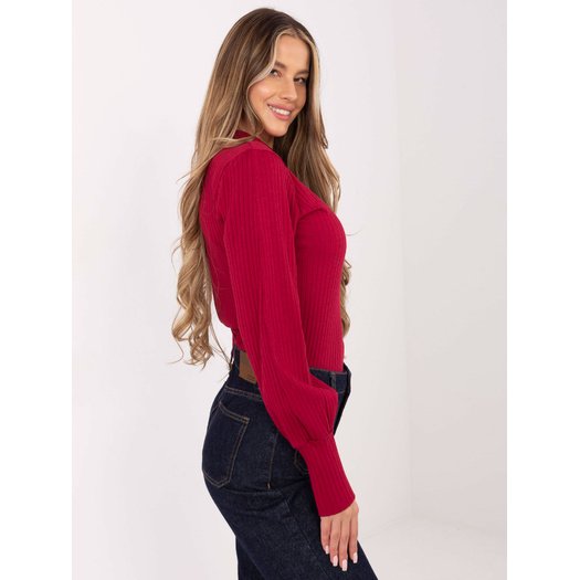Bluzka-RV-BZ-A1053.50-bordowy 2
