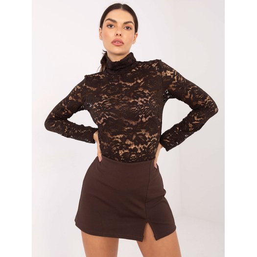 Szorty-IT-SN-FL8755.20P-brązowy 2