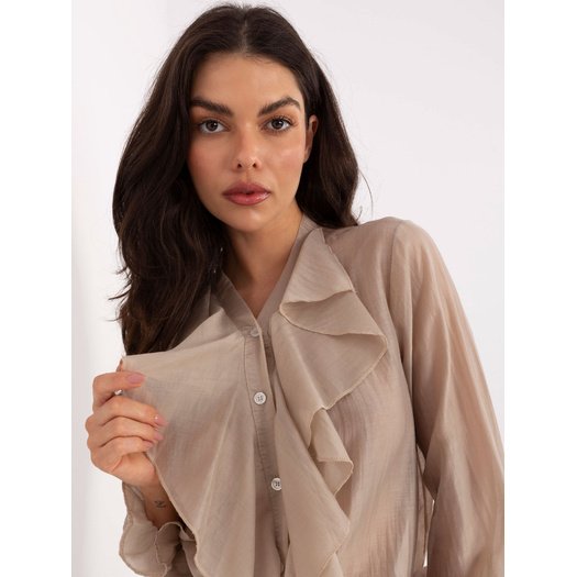 Koszula-IT-KS-28883.80-beżowy