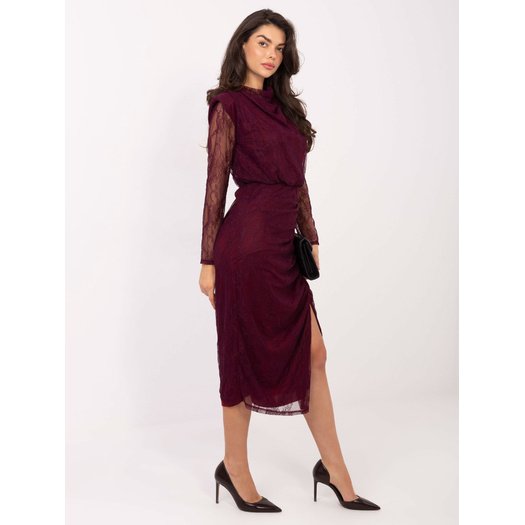 Sukienka-IT-SK-9937.16-ciemny fioletowy 3