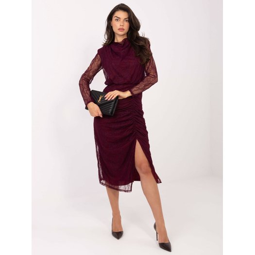 Sukienka-IT-SK-9937.16-ciemny fioletowy 2