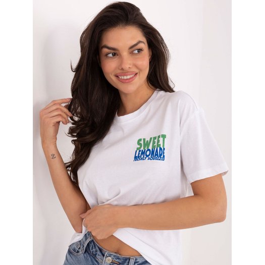 T-shirt-D12022AH02645W-biało-ż&oacute;łty 3