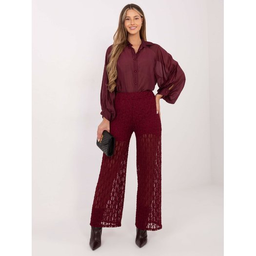 Spodnie-IT-SP-9965.77-bordowy