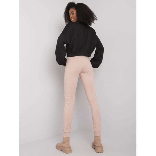 Spodnie dresowe-RV-DR-7075.24-beżowy 1