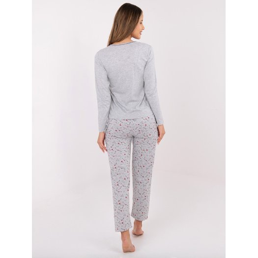 Piżama-DU-PI-FP-003.99P-szary 5