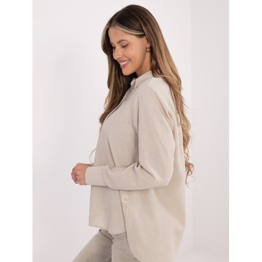 Koszula-LK-KS-510109.70-beżowy 3