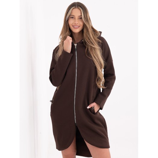 Bluza-RV-BL-4858-1.99P-ciemny brązowy 4
