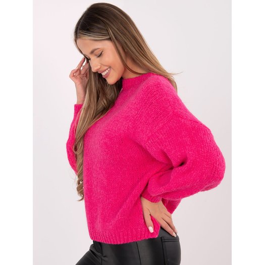 Sweter-MI-SW-1909.68-fuksjowy