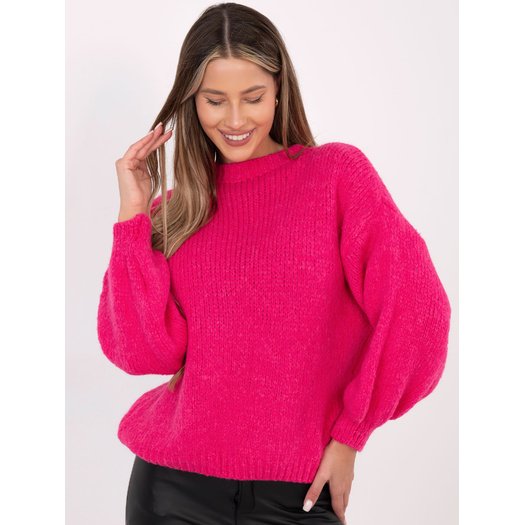 Sweter-MI-SW-1909.68-fuksjowy 1