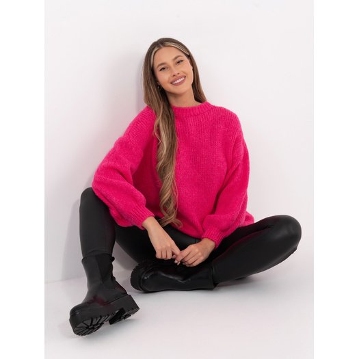 Sweter-MI-SW-1909.68-fuksjowy 3