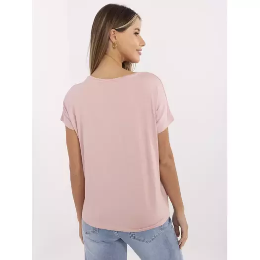 T-shirt-D12100M02737A-jasny różowy