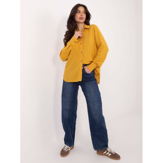 Koszula-LK-KS-510109.70-ciemny ż&oacute;łty 4