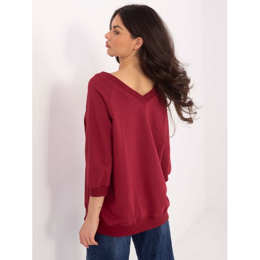 Bluza-RV-BL-5676.09-bordowy 2