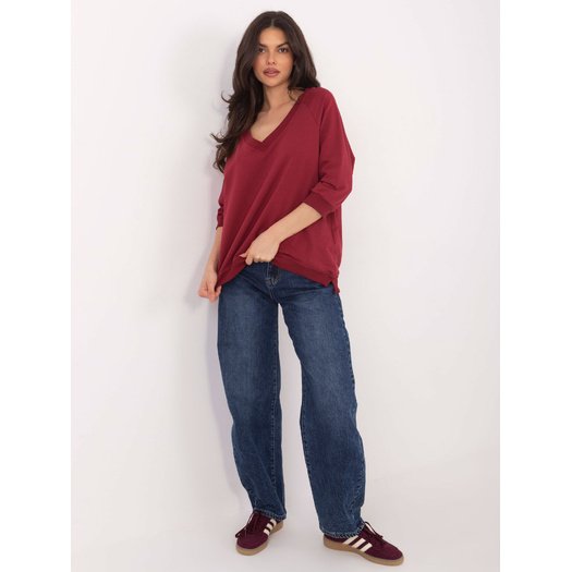 Bluza-RV-BL-5676.09-bordowy 1