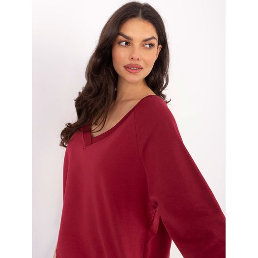 Bluza-RV-BL-5676.09-bordowy 3