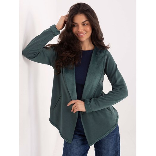 Bluza-D68450M01066D1-ciemny zielony