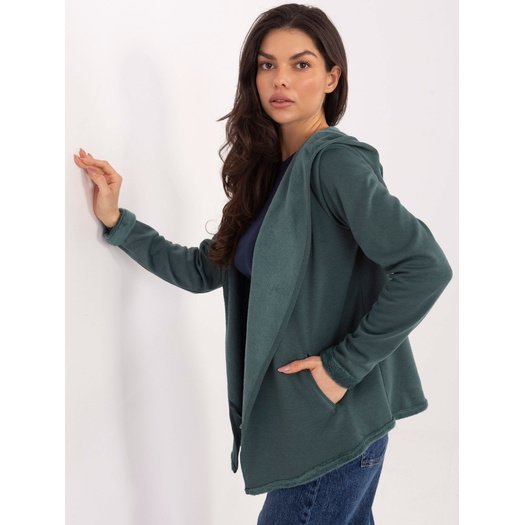 Bluza-D68450M01066D1-ciemny zielony 2