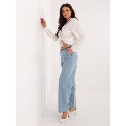 Spodnie-D80038BB62630L220-jasny niebieski