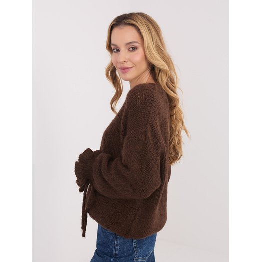 Sweter-MI-SW-1512.28-brązowy 1