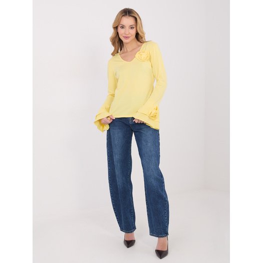 Bluzka-IT-BZ-22139.96-jasny ż&oacute;łty 4