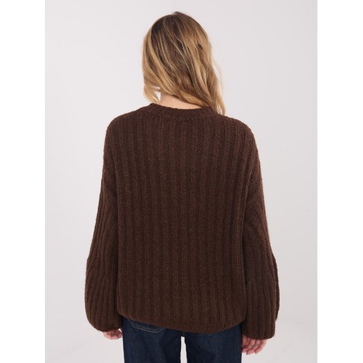 Sweter-MI-SW-1215.51-brązowy 4