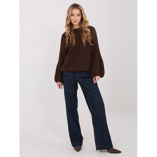 Sweter-MI-SW-1215.51-brązowy 3