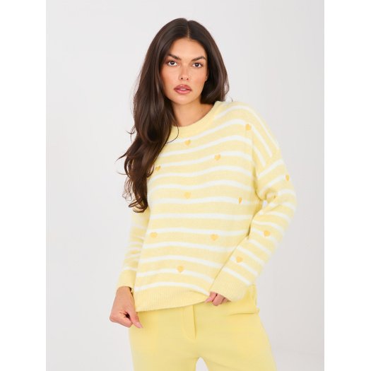 Sweter-PM-SW-J021.75-jasny ż&oacute;łty