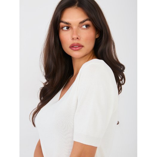 Sweter-PM-SW-SF201.68-ecru 1