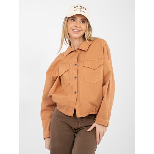 Koszula-IT-KS-FL9273.29-ciemny pomarańczowy