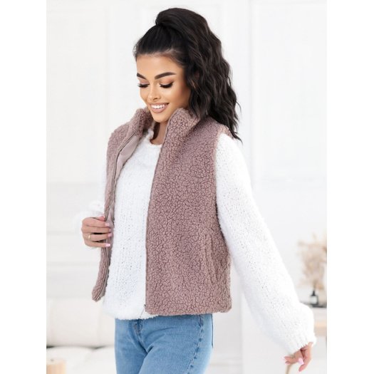 Kamizelka-CS-KZ-1403.00P-ciemny bezowy 2