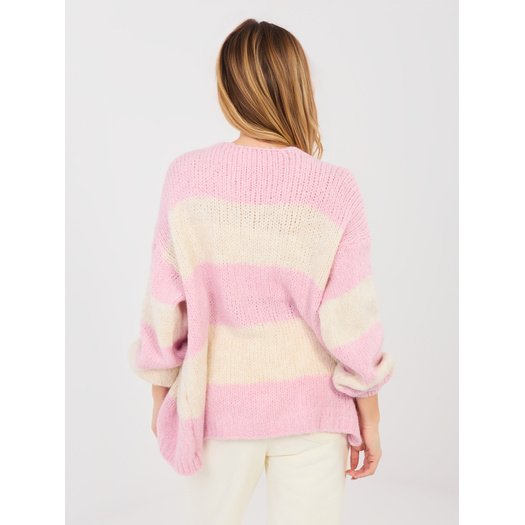 Sweter-MI-SW-0122.51-jasny r&oacute;żowy 4