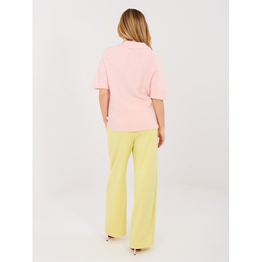 Spodnie-MI-SP-K104.14-jasny ż&oacute;łty 2