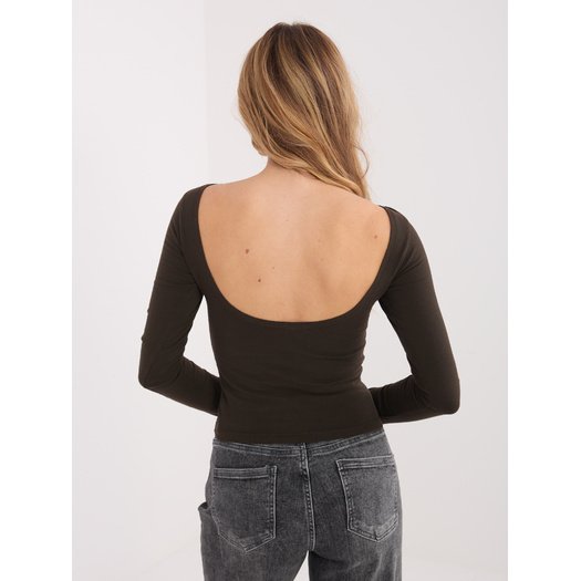 Bluzka-WT-BZ-A1220.71-ciemny brązowy