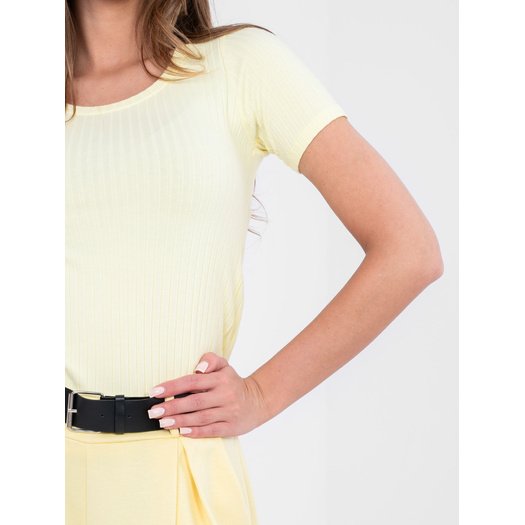 Bluzka-RV-BZ-A1191.77-jasny ż&oacute;łty