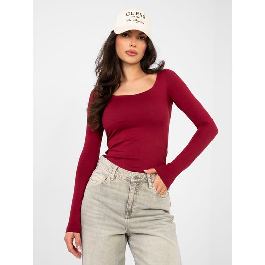Bluzka-RV-BZ-A1193.26-bordowy 2