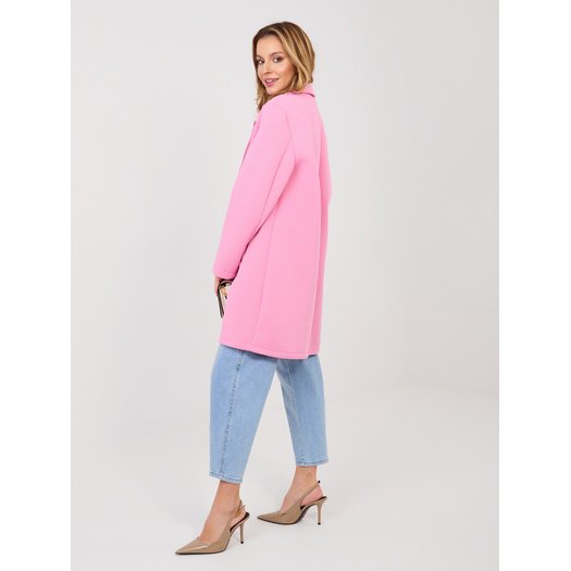 Płaszcz-IT-PL-FL8153-1.04-r&oacute;żowy