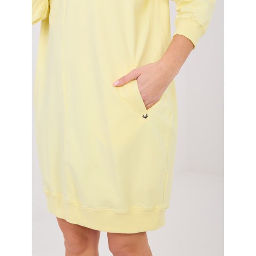 Sukienka-RV-SK-7203.35P-jasny ż&oacute;łty 3