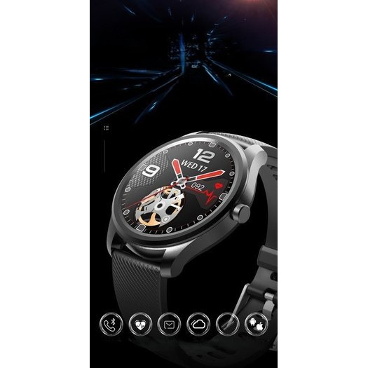 IŠMANUSIS LAIKRODIS SMARTWATCH G. Rossi SW012-5 gold/gray + dodatkowa BRANSOLETA (zg315e)