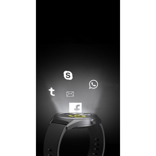 IŠMANUSIS LAIKRODIS SMARTWATCH G. Rossi SW012-5 gold/gray + dodatkowa BRANSOLETA (zg315e)